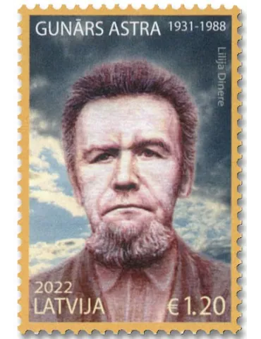 n° 1134 - Timbre LETTONIE Poste