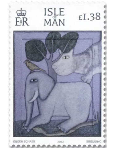 n° 2859/2864 - Timbre ILE DE MAN Poste 2