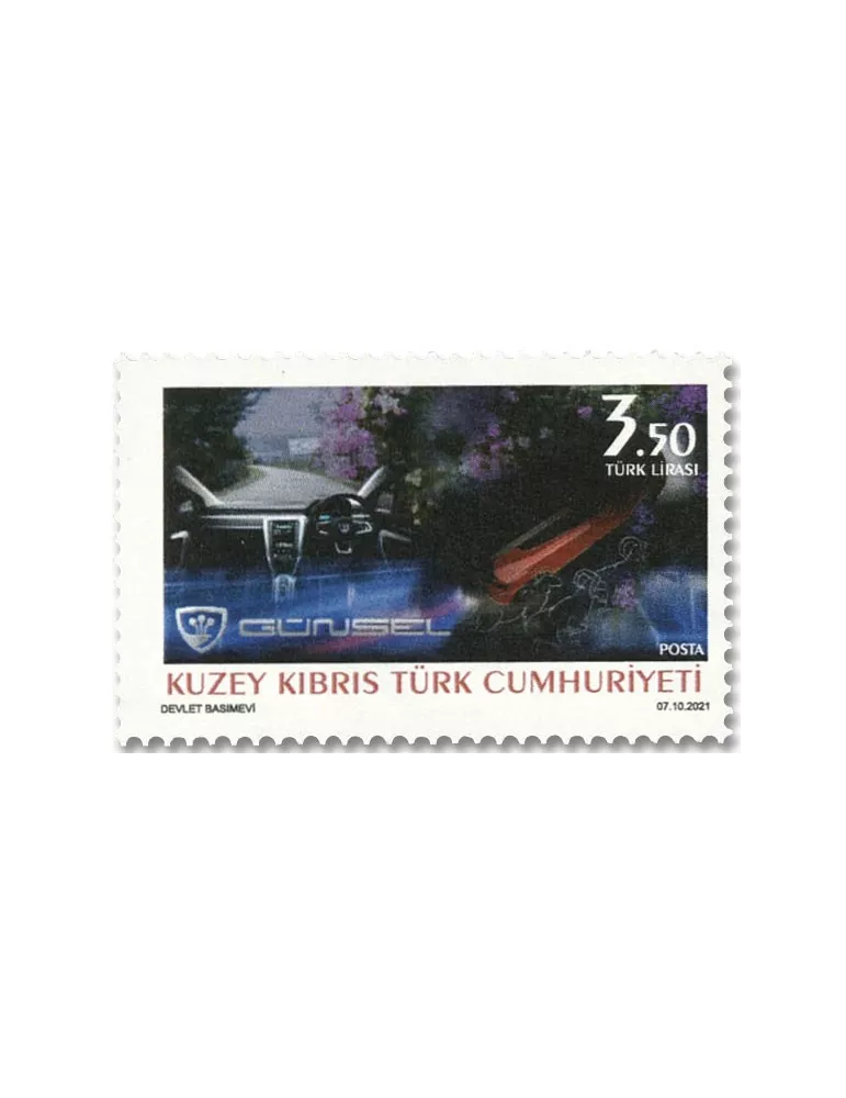 n° 827/828 - Timbre CHYPRE TURC Poste