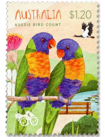 n° 5434/5436 - Timbre AUSTRALIE Poste 2