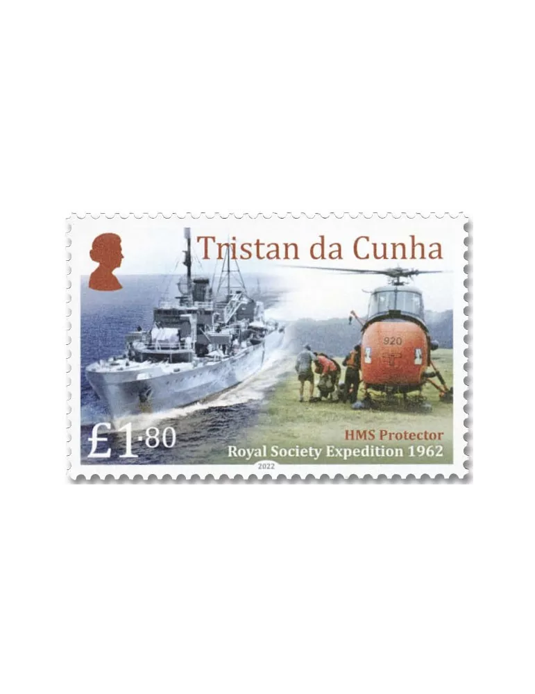 n° 1301/1304 - Timbre TRISTAN DA CUNHA Poste