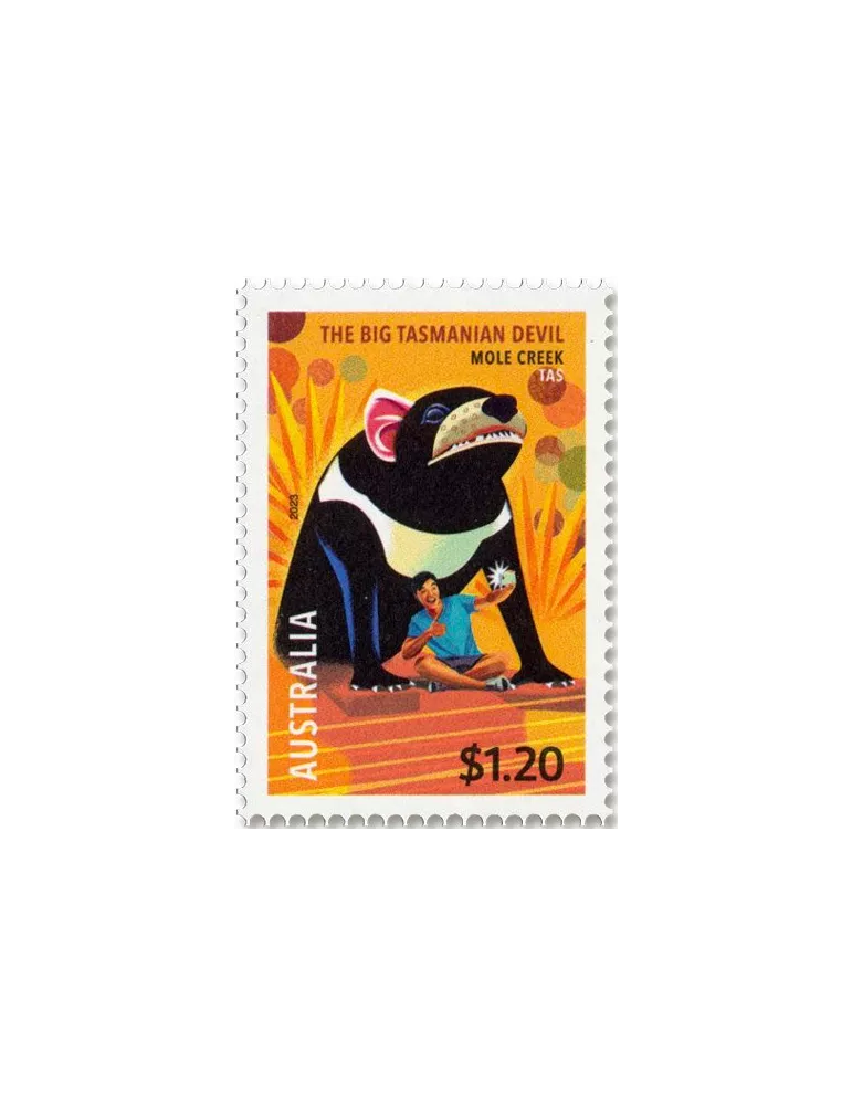 n° 5437/5441 - Timbre AUSTRALIE Poste