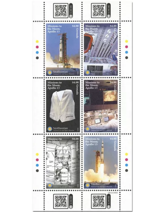 n° 6558/6563 - Timbre GRENADE Poste