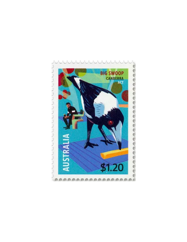 n° 5437/5441 - Timbre AUSTRALIE Poste