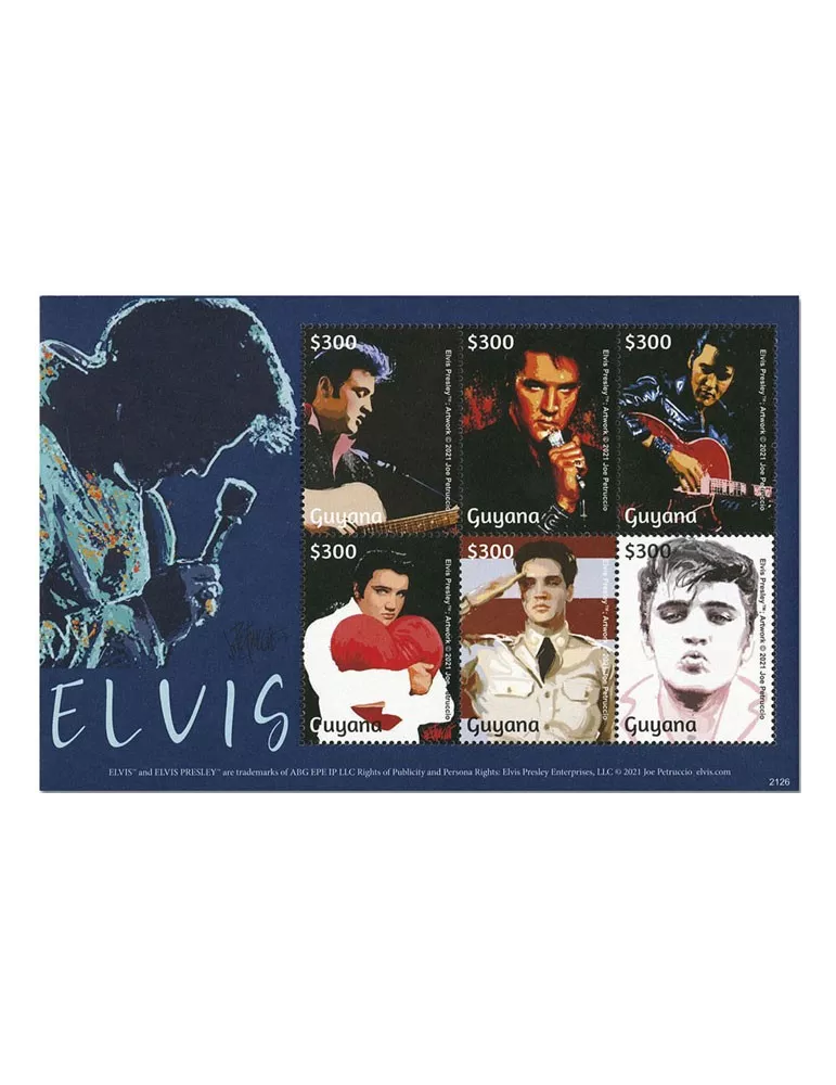 n° 7287/7292 - Timbre GUYANA Poste