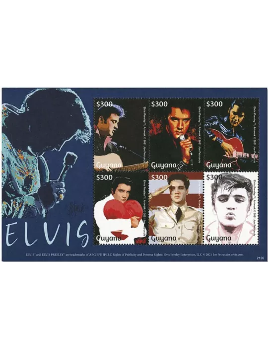 n° 7287/7292 - Timbre GUYANA Poste