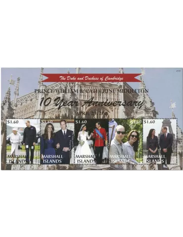 n° 4209/4213 - Timbre MARSHALL Poste