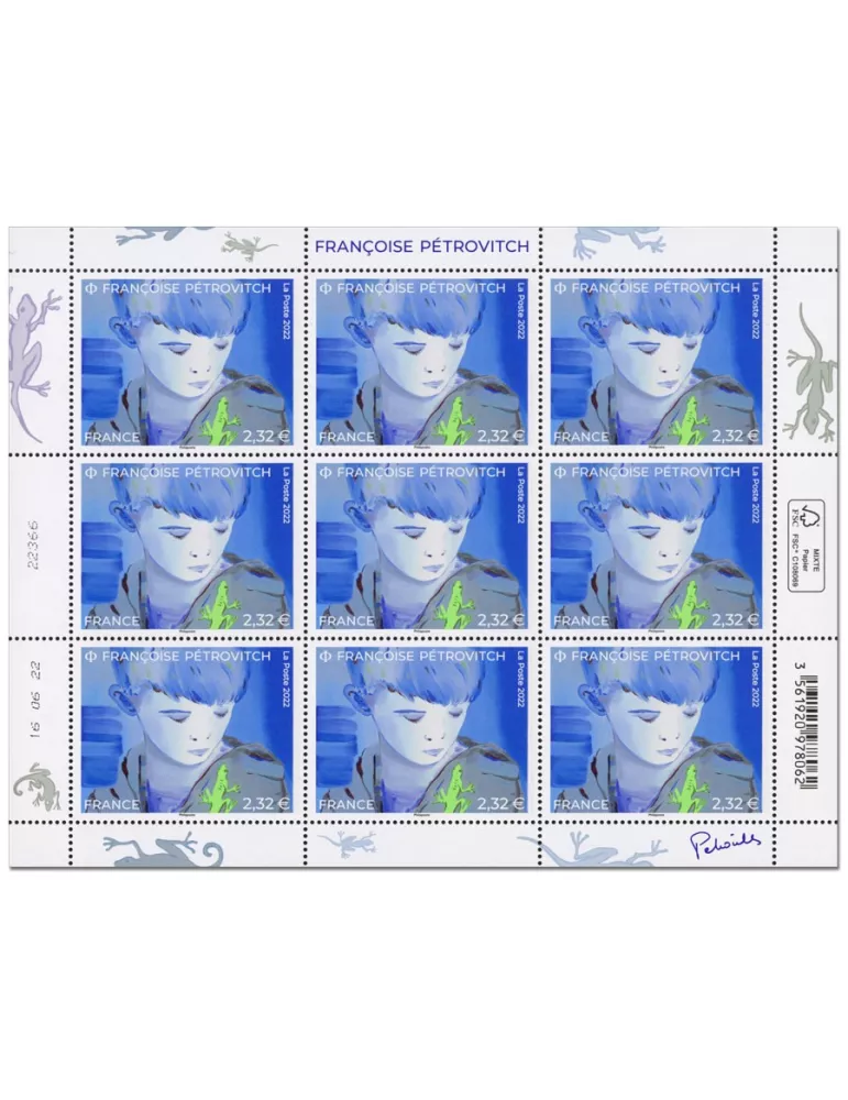n° F75 - Timbre France Feuillets de France (n° 5616)