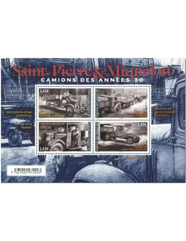 n° F1289 - Timbre Saint-Pierre et Miquelon Poste