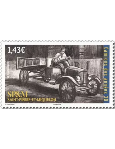 n° F1289 - Timbre Saint-Pierre et Miquelon Poste 2