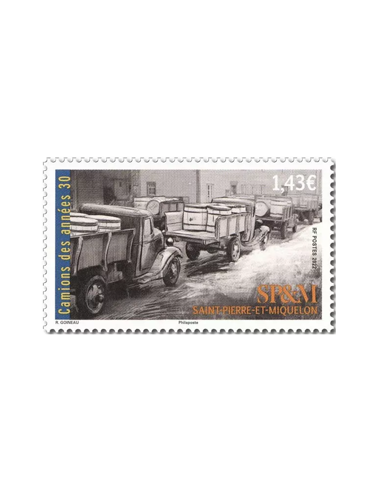 n° F1289 - Timbre Saint-Pierre et Miquelon Poste