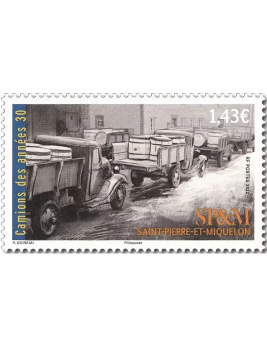 n° F1289 - Timbre Saint-Pierre et Miquelon Poste