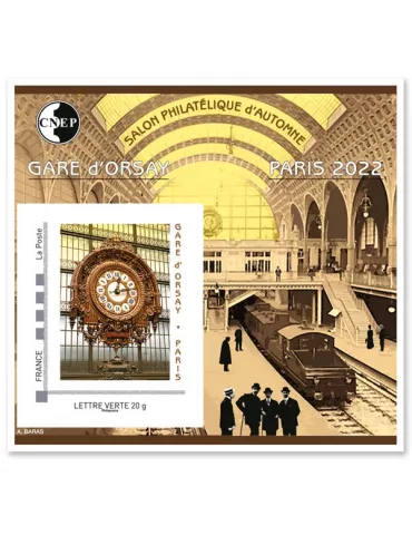 n° 90a - Timbre France CNEP (Non dentelé)