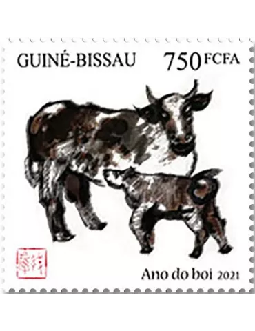 n° 8807 - Timbre GUINEE-BISSAU Poste
