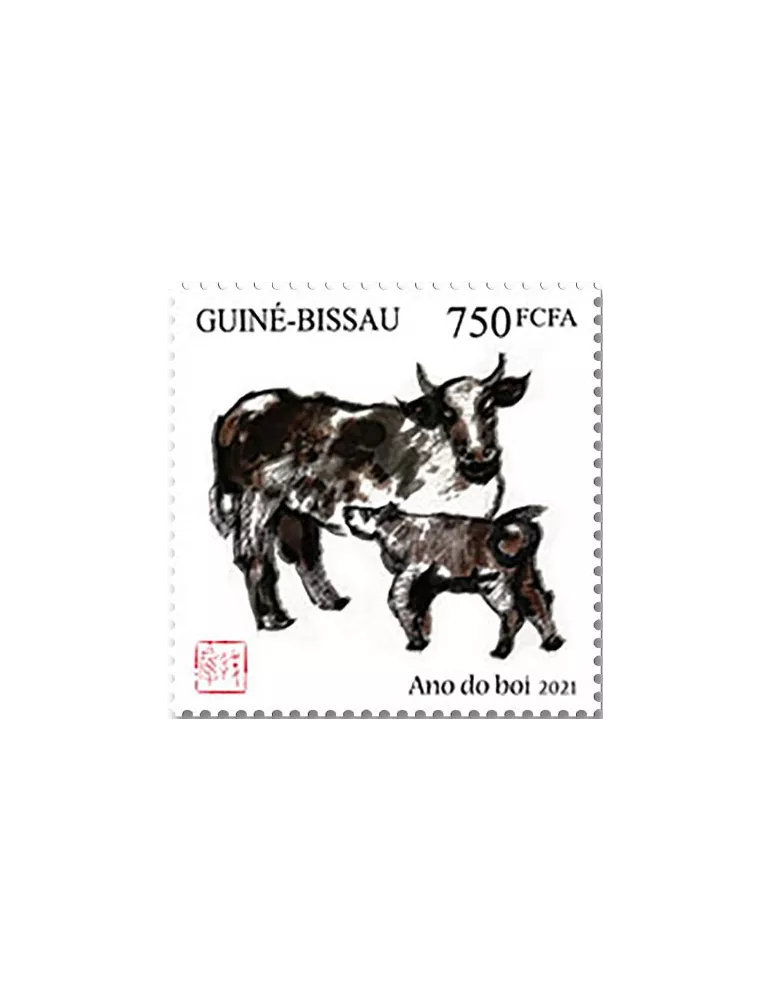 n° 8807 - Timbre GUINEE-BISSAU Poste