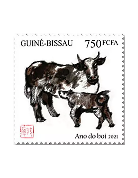 n° 8807 - Timbre GUINEE-BISSAU Poste