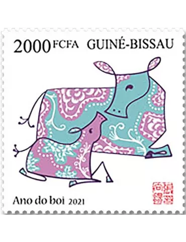 n° 8808 - Timbre GUINEE-BISSAU Poste