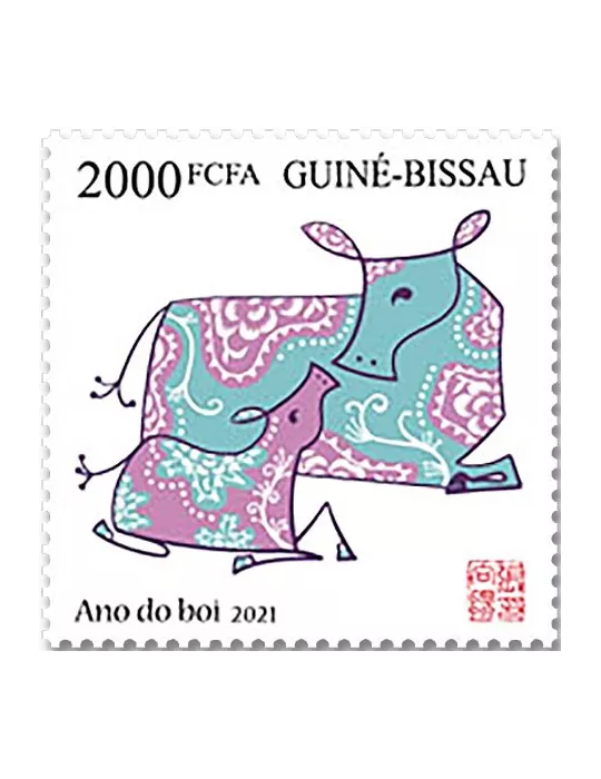 n° 8808 - Timbre GUINEE-BISSAU Poste