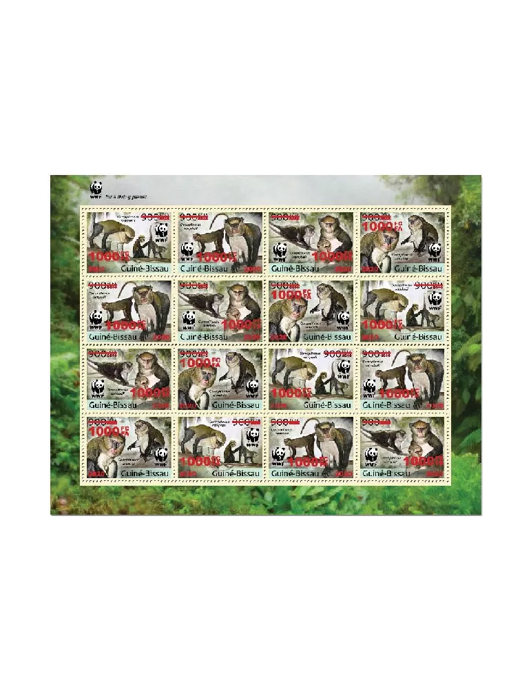 n° F8791 - Timbre GUINEE-BISSAU Poste