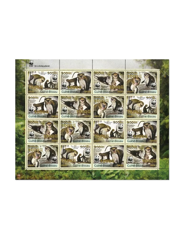 n° F8799 - Timbre GUINEE-BISSAU Poste