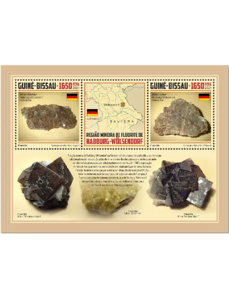 n° 1753/1754 - Timbre GUINEE-BISSAU Blocs et feuillets