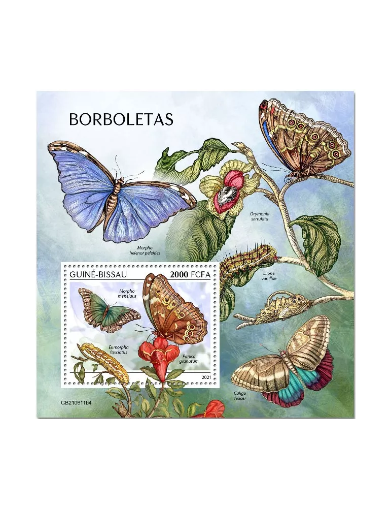 n° 1931 - Timbre GUINEE-BISSAU Blocs et feuillets