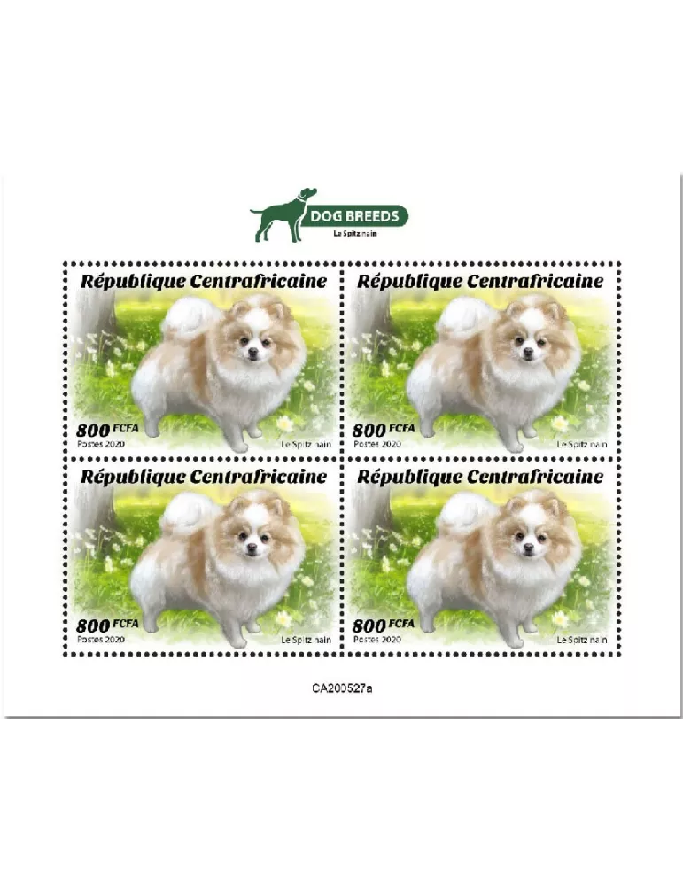 n° 7350 - Timbre CENTRAFRIQUE Poste