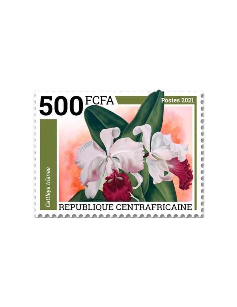 n° 8430/8433 - Timbre CENTRAFRIQUE Poste