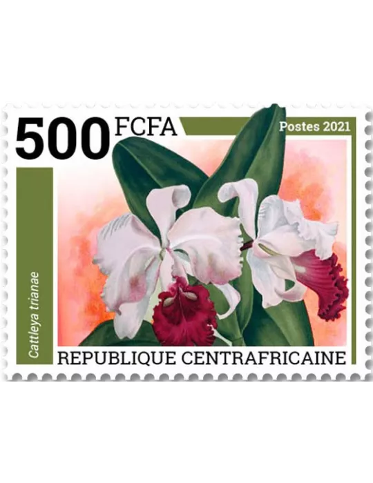 n° 8430/8433 - Timbre CENTRAFRIQUE Poste
