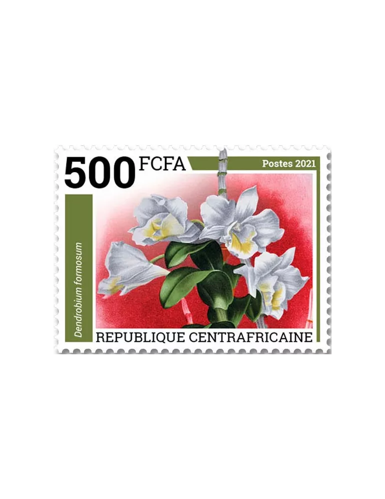 n° 8430/8433 - Timbre CENTRAFRIQUE Poste