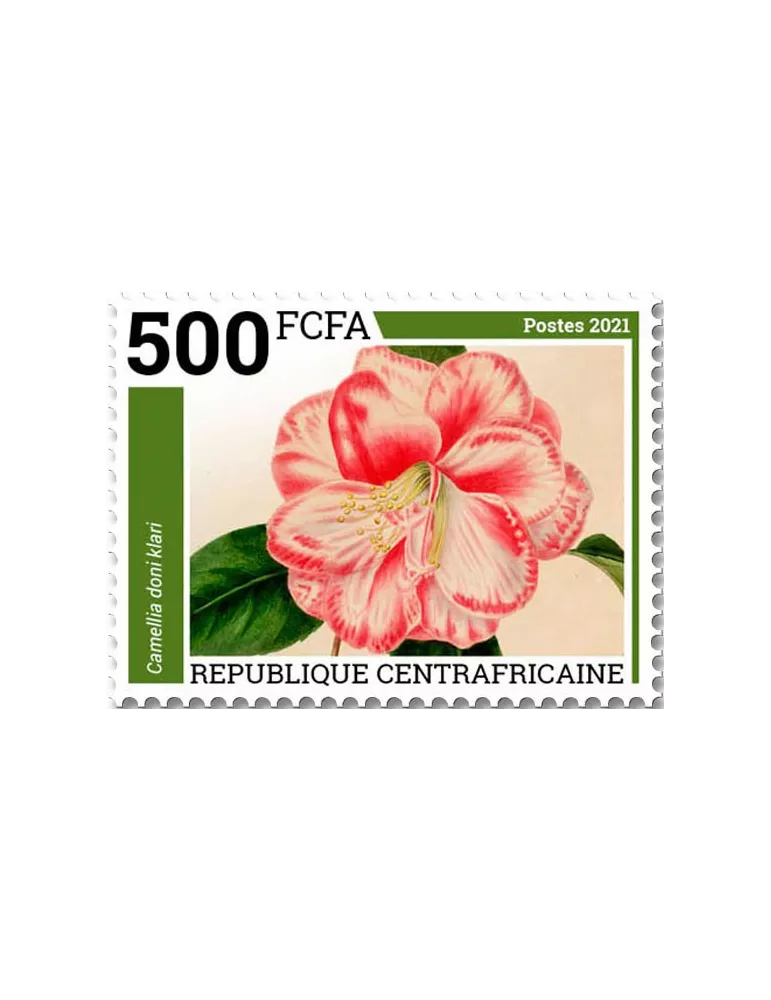 n° 8434/8437 - Timbre CENTRAFRIQUE Poste