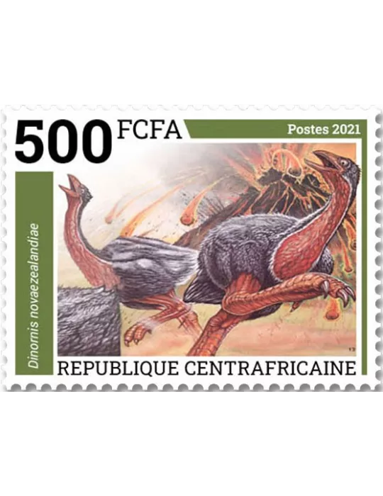 n° 8442/8445 - Timbre CENTRAFRIQUE Poste