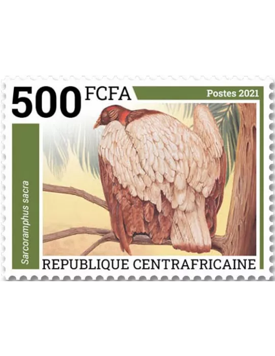 n° 8442/8445 - Timbre CENTRAFRIQUE Poste