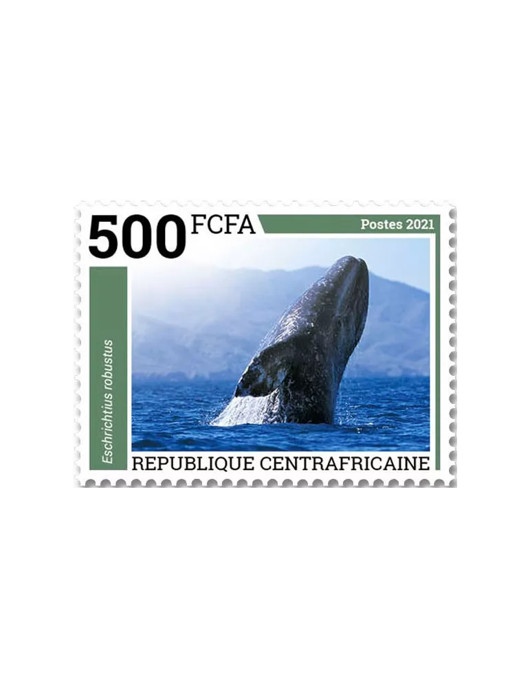 n° 8454/8457 - Timbre CENTRAFRIQUE Poste