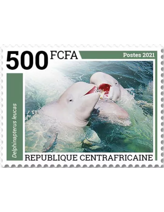 n° 8454/8457 - Timbre CENTRAFRIQUE Poste