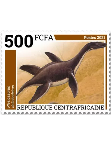 n° 8462/8465 - Timbre CENTRAFRIQUE Poste 2
