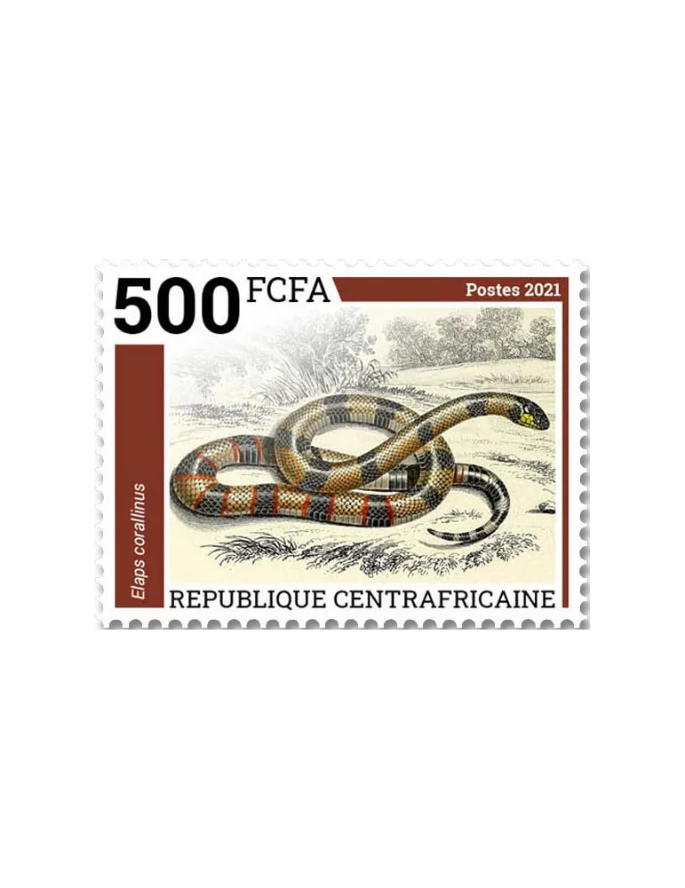 n° 8466/8469 - Timbre CENTRAFRIQUE Poste