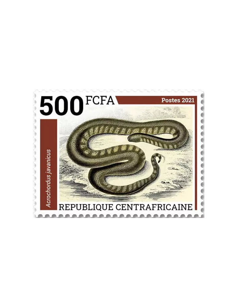 n° 8466/8469 - Timbre CENTRAFRIQUE Poste