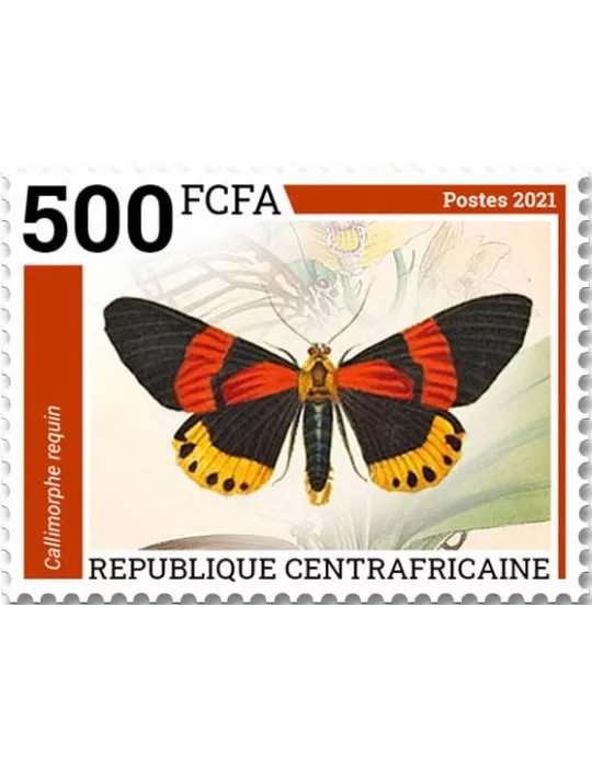 n° 8470/8473 - Timbre CENTRAFRIQUE Poste
