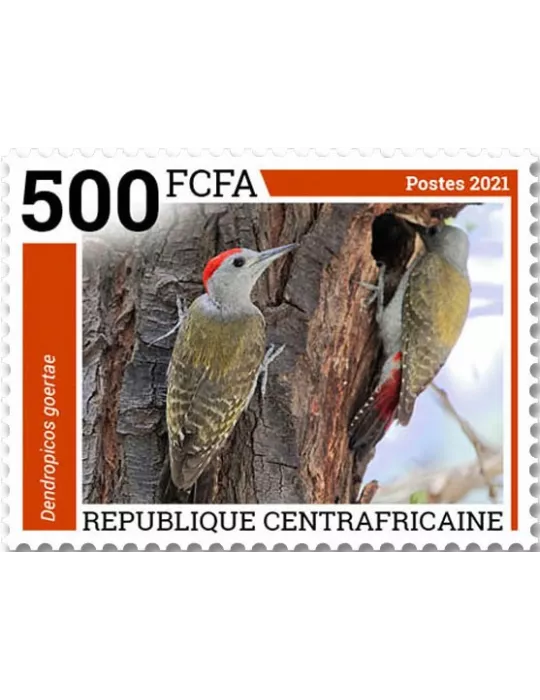 n° 8478/8481 - Timbre CENTRAFRIQUE Poste