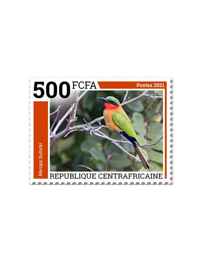 n° 8478/8481 - Timbre CENTRAFRIQUE Poste