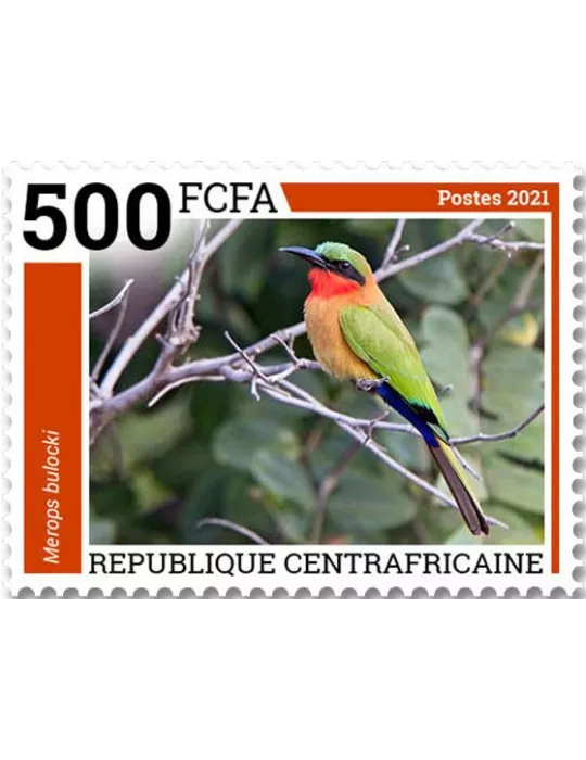 n° 8478/8481 - Timbre CENTRAFRIQUE Poste