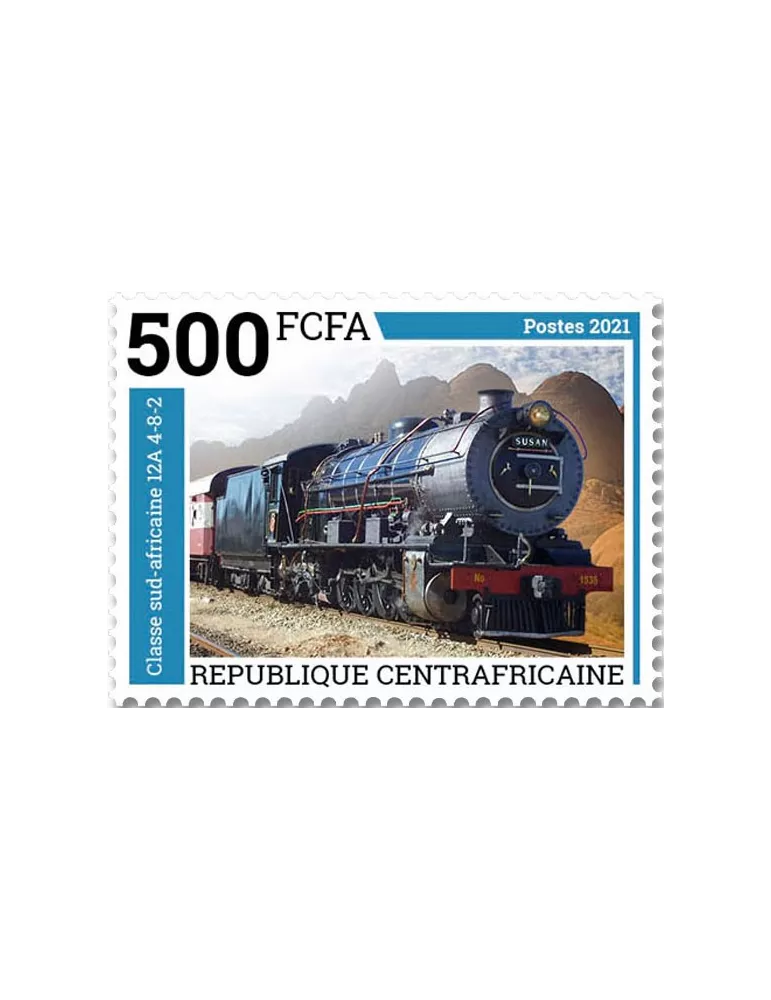 n° 8486/8489 - Timbre CENTRAFRIQUE Poste