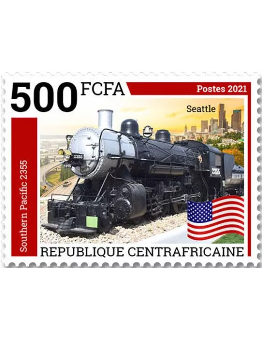 n° 8490/8493 - Timbre CENTRAFRIQUE Poste