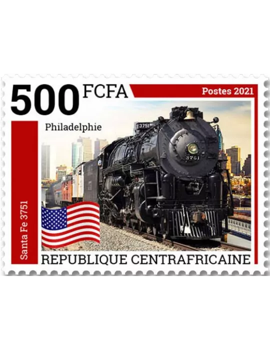 n° 8490/8493 - Timbre CENTRAFRIQUE Poste