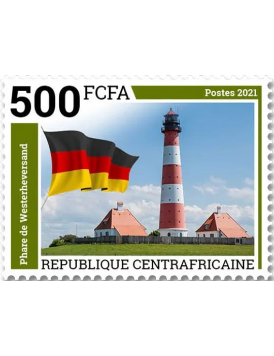 n° 8518/8521 - Timbre CENTRAFRIQUE Poste
