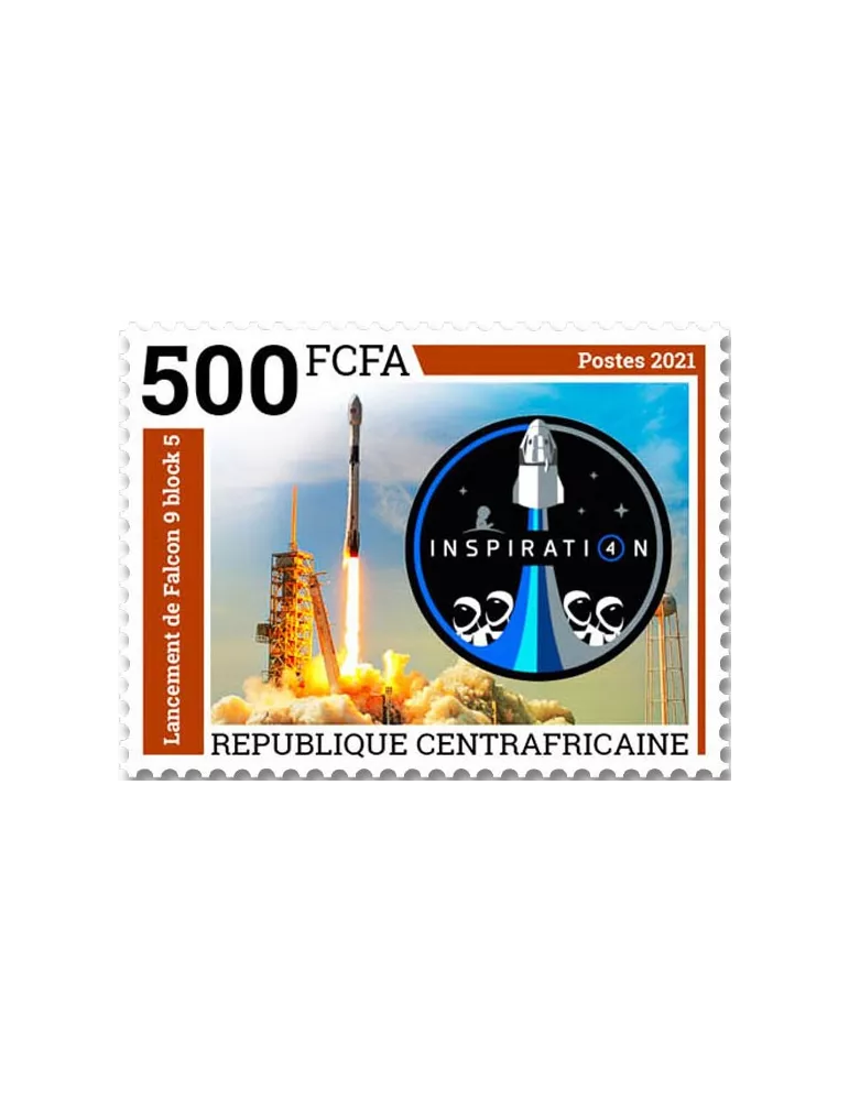 n° 8526/8529 - Timbre CENTRAFRIQUE Poste