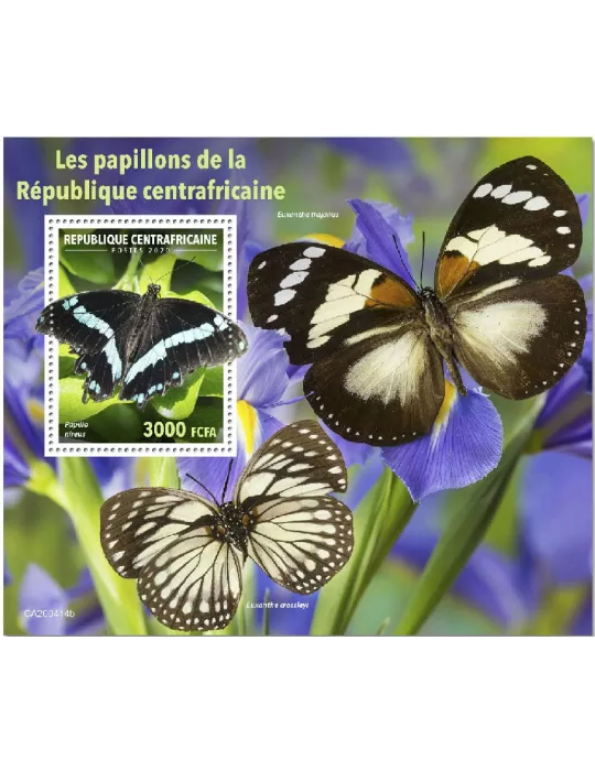 n° 1622 - Timbre CENTRAFRIQUE Blocs et feuillets