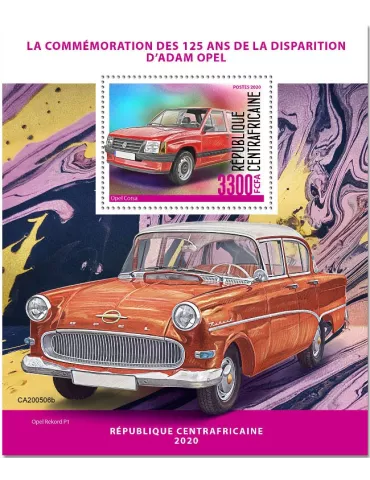 n° 1661 - Timbre CENTRAFRIQUE Blocs et feuillets