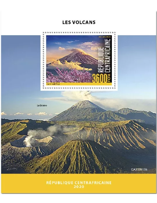 n° 1668 - Timbre CENTRAFRIQUE Blocs et feuillets